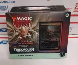 MTG Duskmourn: House of Horror - Endless Punishment Commander Deck *New/Sealed* - Image 1