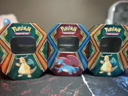Pokemon TCG Dragonite And Salmence Tins Without (No Packs) - Image 1