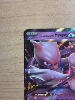 Pokemon TCG Team Rocket's Mewtwo ex 081/182 Double Rare - Sv10: Destined Rivals - Image 2