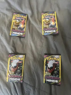 2019 Pokemon Sun and Moon Unified Minds Booster Packs - Image 1