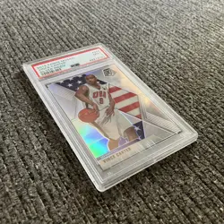 2019 Panini Mosaic Vince Carter Silver Prizm #259 PSA 9 MINT USA Basketball - Image 4