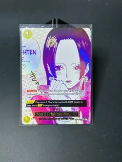 One Piece You'll Frighten Me... Op14-118 (Alt Art) English NM+ - Image 1