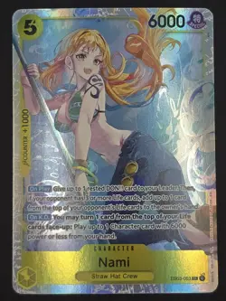 Nami EB03-053 Extra Booster: One Piece Heroines Edition Foil SR - Image 1