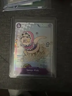 One Piece TCG Senor Pink OP10-067 Rare Alternative Art Royal Blood English NM - Image 4