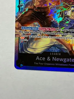 Ace & Newgate ST22-001 One Piece TCG Starter Deck 22 MINT Foil Leader - Image 4