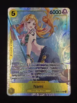 Nami EB03-053 Extra Booster: One Piece Heroines Edition Foil SR - Image 1