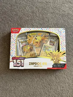 Pokemon TCG Scarlet & Violet 151 Zapdos EX Collection ✅ FREE AU SHIP ✅ - Image 1