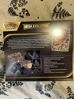 Pokemon TCG: Mega Evolutions Lucario ETB (New) Sealed w/ Plastic Protection Case - Image 3