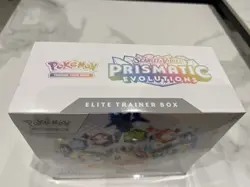 Pokemon TCG Prismatic Evolutions Elite Trainer Box ETB New Sealed - Image 3