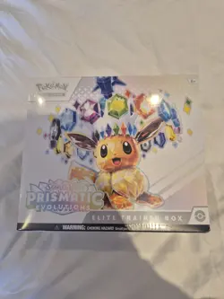 Pokemon Prismatic Evolutions ETB Elite Trainer Box TCG new sealed - Image 1