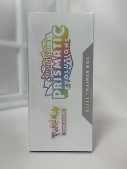 Pokemon TCG Prismatic Evolutions ETB - NEW & SEALED - Image 5