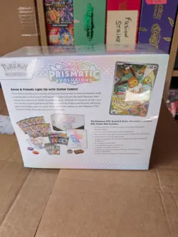 🔥Pokemon TCG Prismatic Evolutions ETB Elite Trainer Box SEALED BRAND NEW 🔥 - Image 2
