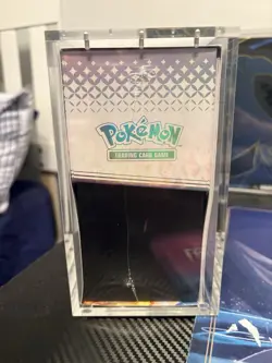 Pokemon TCG Prismatic Evolutions Pokemon Center ETB + Acrylic Case : New Sealed - Image 3