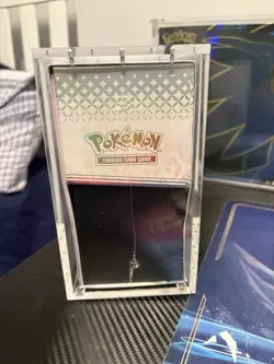 Pokemon TCG Prismatic Evolutions Pokemon Center ETB + Acrylic Case : New Sealed - Image 4