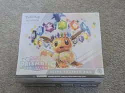 3 x Pokemon TCG Prismatic Evolutions Elite Trainer Box ETB Sealed New - Image 1