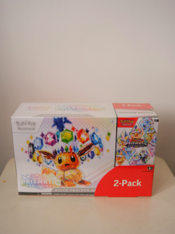 Pokemon TCG Prismatic Evolutions Costco 2 Pack | ETB & Booster Bundle Sealed New - Image 1