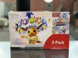 Pokemon TCG Prismatic Evolutions Costco Bundle ETB + Booster Bundle New & Sealed - Image 1