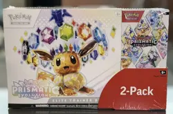 Pokemon TCG Prismatic Evolutions Costco Bundle ETB + Booster Bundle New & Sealed - Image 1