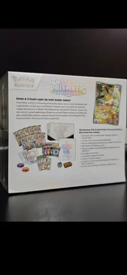 🔥 Pokemon TCG Prismatic Evolutions ETB | SEALED ELITE TRAINER BOX 💎BRAND NEW✨ - Image 3