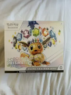 Pokemon TCG Prismatic Evolutions Elite Trainer Box ETB Brand New and Sealed - Image 1