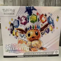 Pokemon TCG - Prismatic Evolutions Elite Trainer Box - ETB New & Sealed - Image 2