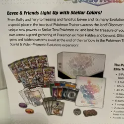 Pokemon TCG - Prismatic Evolutions Elite Trainer Box - ETB New & Sealed - Image 5