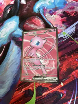Pokemon TCG Mew Ex 193/165 Full Art Ultra Rare Scarlet & Violet 151 - Image 2