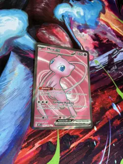 Pokemon TCG Mew Ex 193/165 Full Art Ultra Rare Scarlet & Violet 151 - Image 3