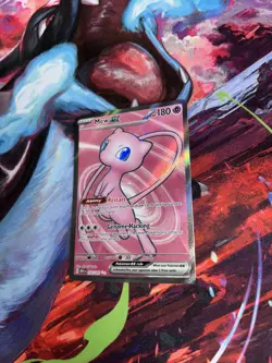 Pokemon TCG Mew Ex 193/165 Full Art Ultra Rare Scarlet & Violet 151 - Image 5