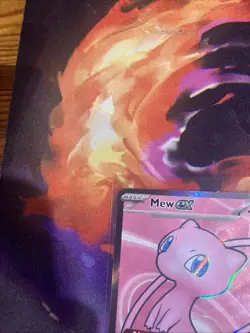 Mew ex 193/165 Ultra Rare Full Art Scarlet & Violet Pokemon TCG 151 English LP - Image 5