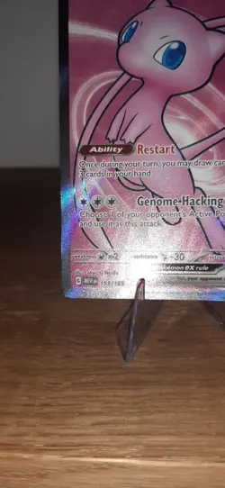 Pokemon Mew EX TCG Full Art Scarlet Violet 151 Card 193/165 - Image 3