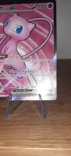 Pokemon Mew EX TCG Full Art Scarlet Violet 151 Card 193/165 - Image 4