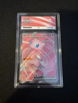 Pokemon TCG Scarlet & Violet 151 Mew EX 193/165 Full Art - ACE 9 (English) - Image 1