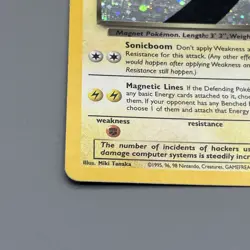 Dark Magneton 11/82 Team Rocket 2000 Holo Rare WOTC Pokemon Card TCG - Image 2
