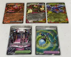Ex & Trainer CARD LOT~’Double/Ultra Rare’~EN: Phantasmal Flames PFL-/094~Pokemon - Image 1