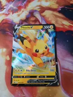 Pikachu V SWSH285 SWSH: Sword & Shield Promo Cards Holo - Image 1