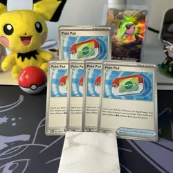 Pokemon TCG Poke Pad Trainer Item Lot - Sword & Shield - 5 Cards - Image 1