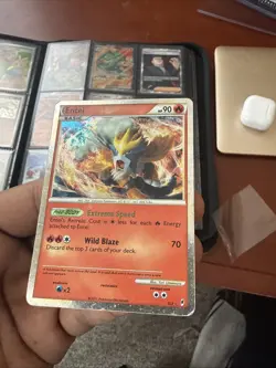 Pokemon TCG Shiny Entei Call of Legends Holographic Card SL3 - Image 2