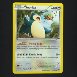 Snorlax 118/162 - Breakthrough - Pokemon Card - Image 1