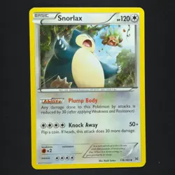 Snorlax 118/162 - Breakthrough - Pokemon Card - Image 3