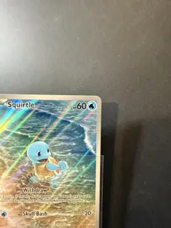 Pokemon Squirtle Holo Card TCG SV Scarlet & Violet 151 Series 170/165 - Image 3