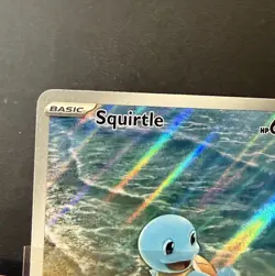 Pokemon Squirtle Holo Card TCG SV Scarlet & Violet 151 Series 170/165 - Image 4