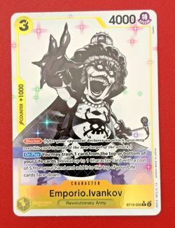 One Piece Card Game CCG TCG Emporio.Ivankov ST13-005 R Alt Art Three Brothers - Image 1