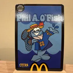 McDonalds - Phil A O'Fish - 17/24 - Unredeemed - 2026 - Trading Card - Image 1