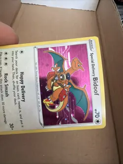 Special Delivery Bidoof Pokemon TCG: Sword & Shield Promo Cards SWSH177 HP/DMG - Image 3