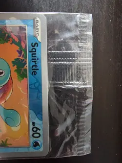 Pokemon Center Stamped Promo 2023 Squirtle 151 Reverse Holo Card #007/165 Sealed - Image 5