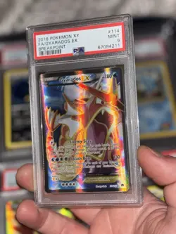 Gyarados EX Full Art Holo Card Breakpoint 114/122 PSA 9 Mint - Image 1