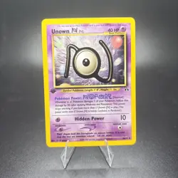 1st Edition Unown N 50/75 - Neo Discovery - Vintage Pokemon Card Near Mint -c - Image 1