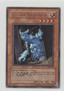 Theban Nightmare Unlimited YuGiOh Ancient Sanctuary #AST-063 2004 READ - Image 1