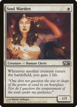 MTG Soul Warden ** Magic 2010 ** English - Image 1